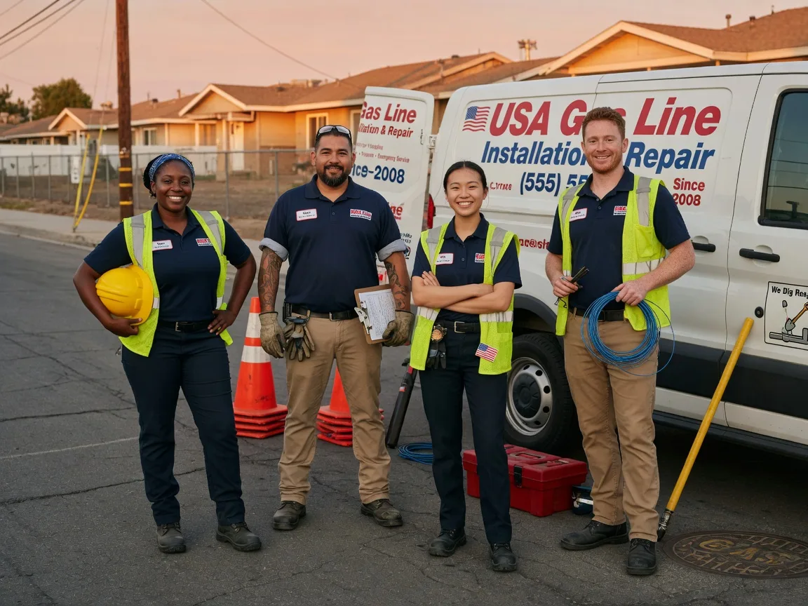 Gas Line Installation company in West Point, VA